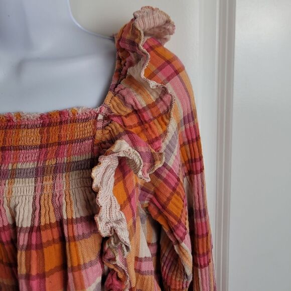 WE THE FREE 'Siena' Plaid Top - Picture 5 of 14